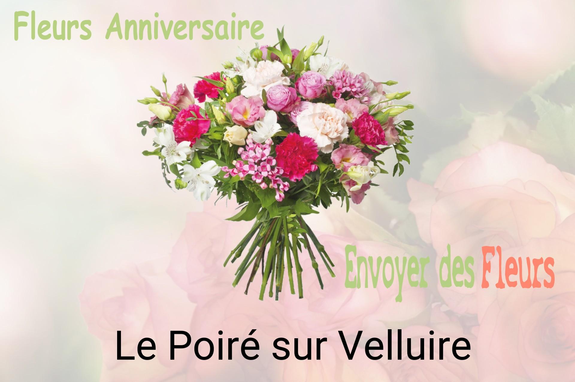 Bouquet de fleurs d’anniversaire livré à Le Poiré-sur-Velluire