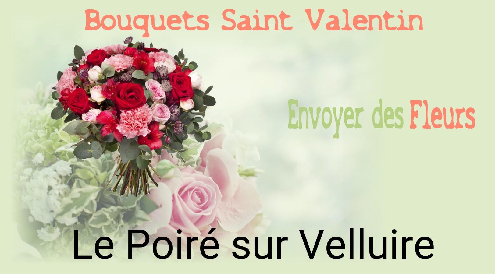 Roses de Saint-Valentin livrées à Le Poiré-sur-Velluire